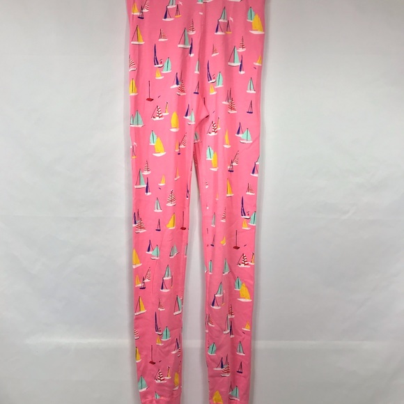 Hanna Andersson Colorful Sailboat Pajama Set Pink - Picture 6 of 8